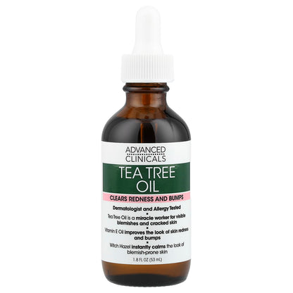 Advanced Clinicals Tea Tree Oil 53 ml (1.8 fl oz)