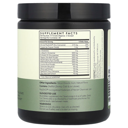 Terra Origin Healthy Gut Powder, Mint, 222 g (7.83 oz) - view 2