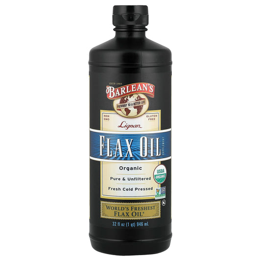 Barlean's Organic Lignan Flax Oil, 946 ml (32 fl oz)