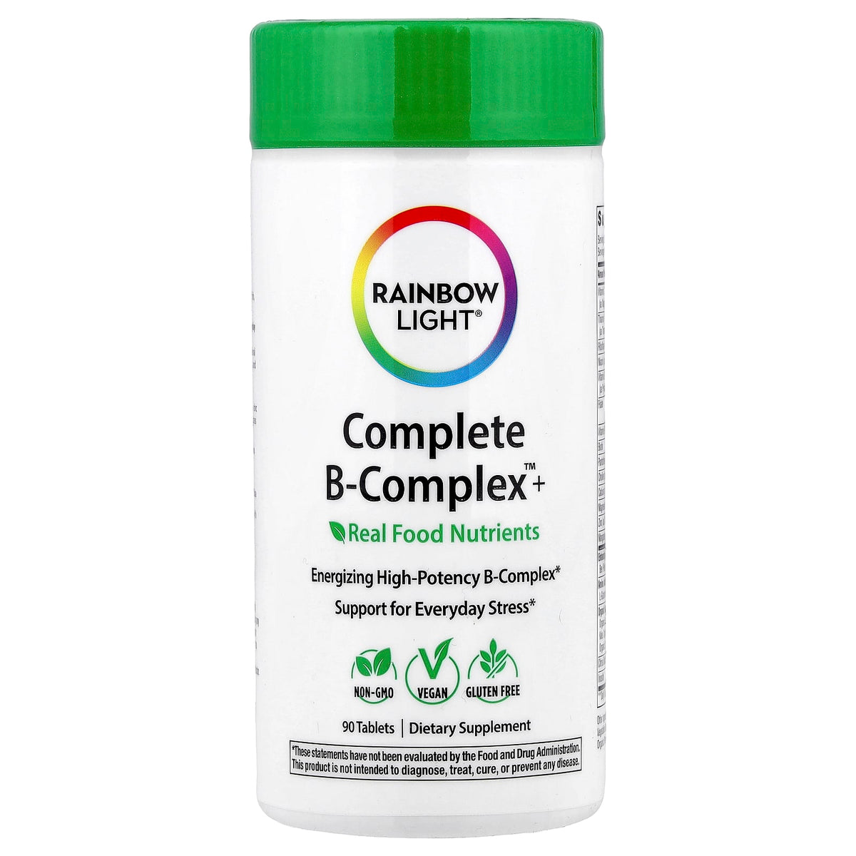 Rainbow Light Complete B-Complex+, 90 Tablets