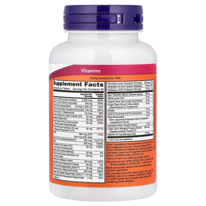 NOW Foods ADAM Superior Men's Multi, 60 Tablets - view 2
