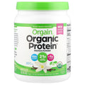 Orgain Organic Protein Powder Plant Based Vanilla Bean 462 g (1.02 lb)