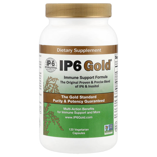 IP-6 International IP6 Gold Inositol Formula, 120 Vegetarian Capsules
