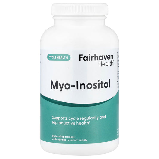 Fairhaven Health Myo-Inositol 240 Capsules (500 mg per Capsule)