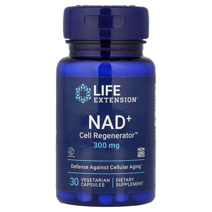 Life Extension NAD+ Cell Regenerator, 300 mg, 30 Vegetarian Capsules