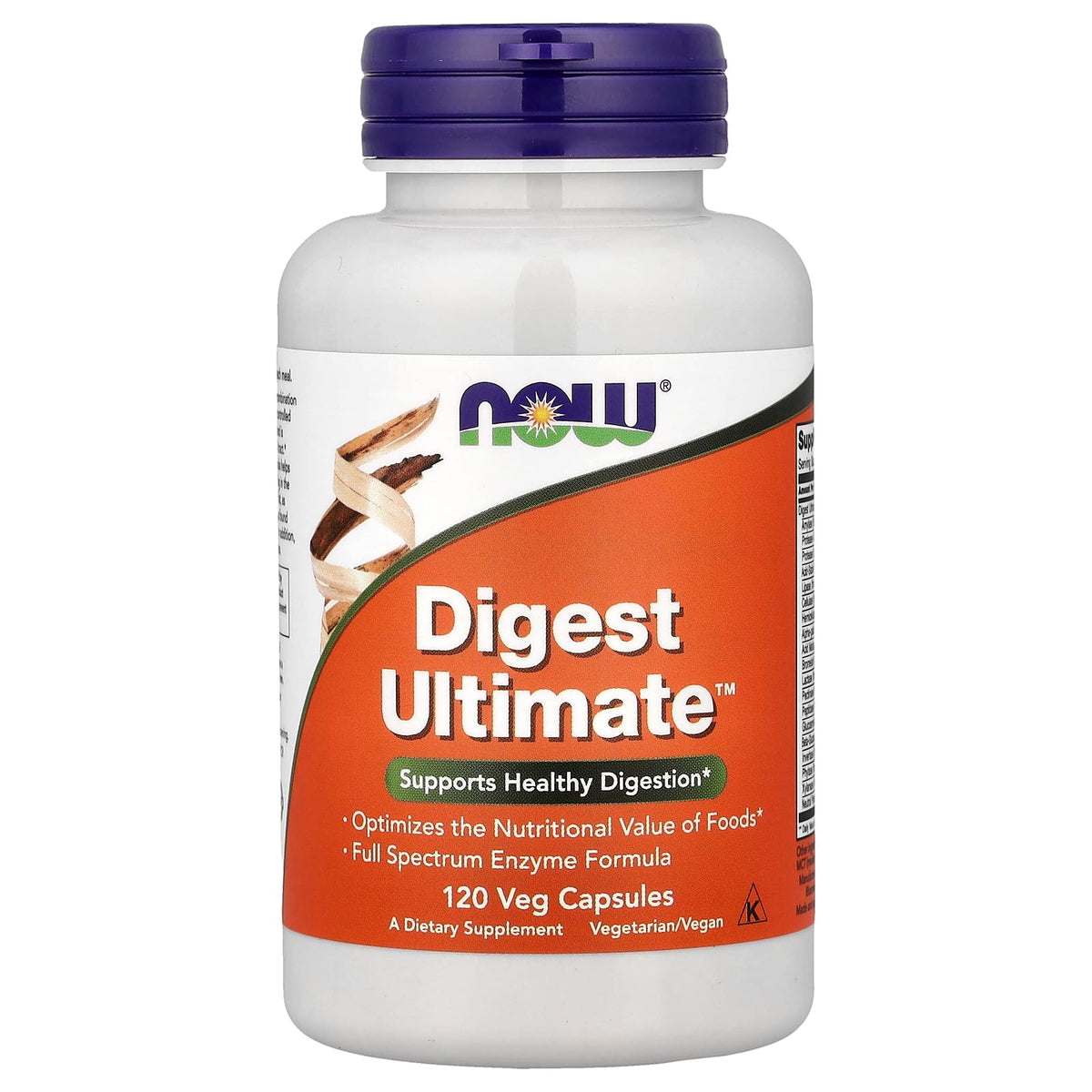NOW Foods Digest Ultimate, 120 Veg Capsules — product view