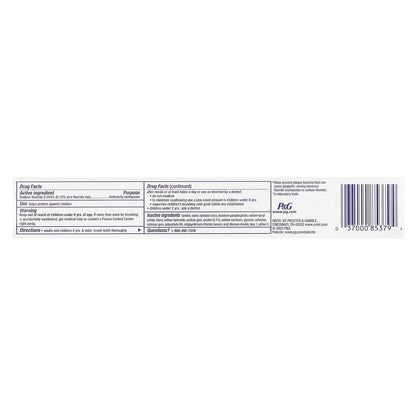 Crest + Scope Anticavity Fluoride Toothpaste, Minty Fresh Striped, Pack of 2 - view 3