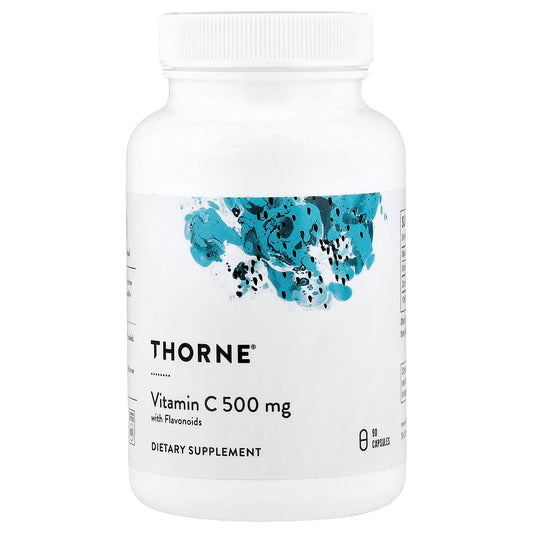 Thorne Vitamin C with Flavonoids 500 mg, 90 Capsules