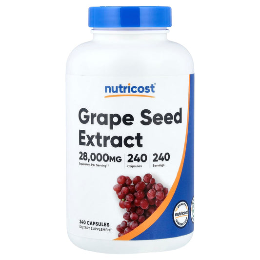 Nutricost Grape Seed Extract 400 mg, 240 Capsules