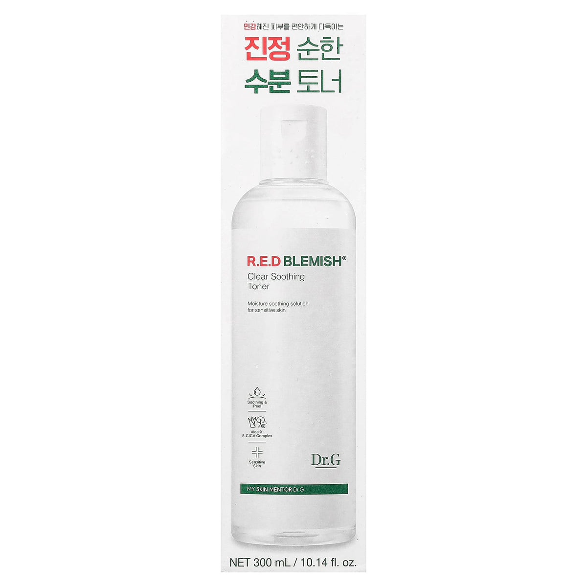Dr. G R.E.D Blemish Clear Soothing Toner for Sensitive Skin, 300 ml — alternate product view