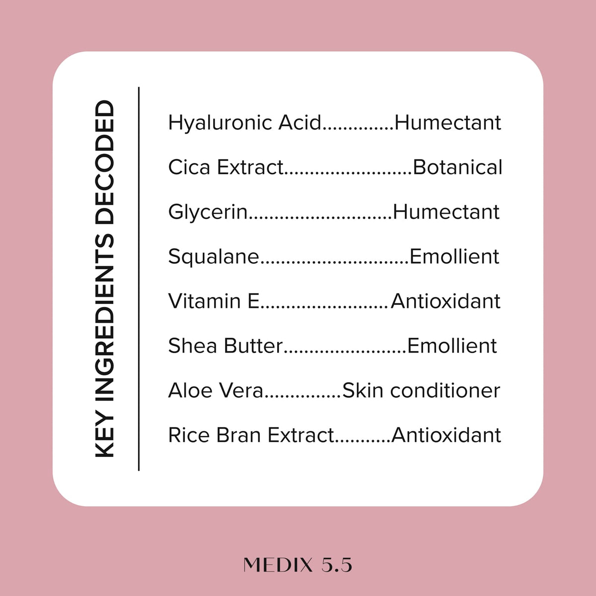 Medix 5.5 Hyaluronic + Cica Extract Body Cream 444 ml (15 fl oz) - view 5