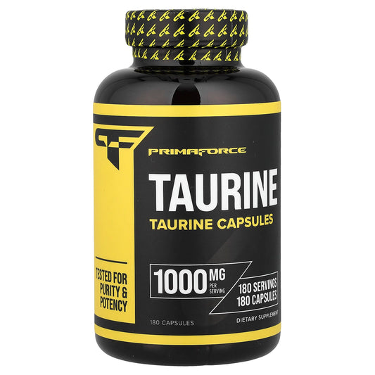 Primaforce Taurine 1,000 mg - 180 Capsules