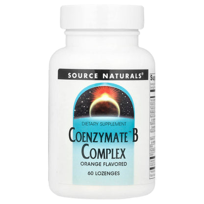 Source Naturals Coenzymate B Complex, Orange, 60 Lozenges