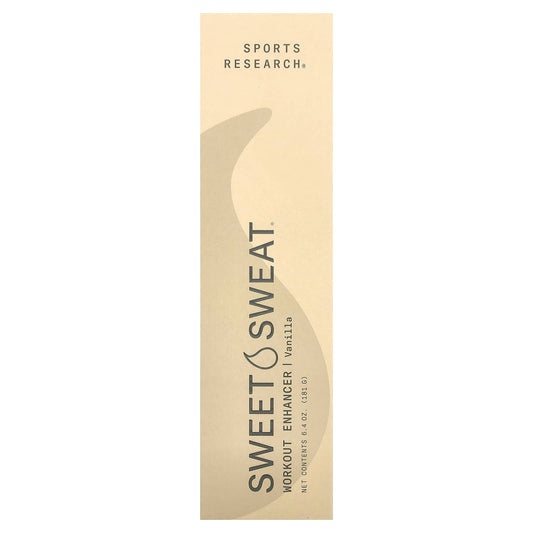 Sports Research Sweet Sweat Workout Enhancer Vanilla 6.4 oz (181 g)