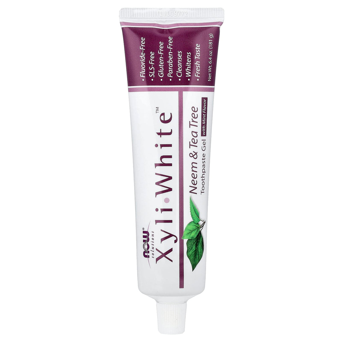 NOW Foods XyliWhite Toothpaste Gel, Neem & Tea Tree, Mint, 181 g