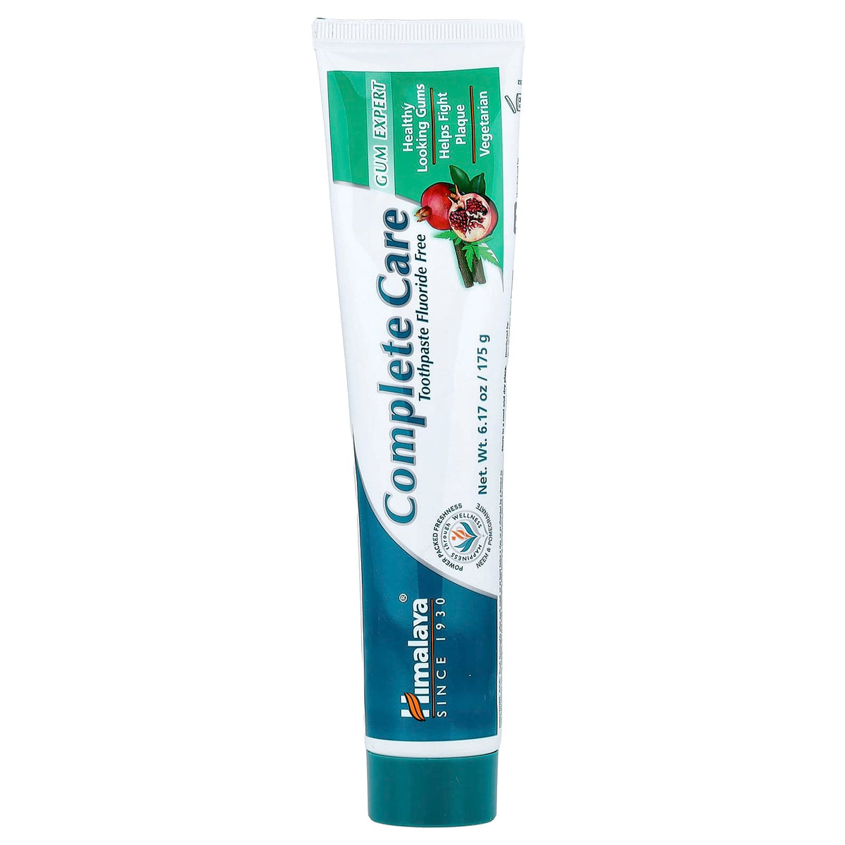 Himalaya Complete Care Fluoride-Free Toothpaste, Neem & Pomegranate, 175 g