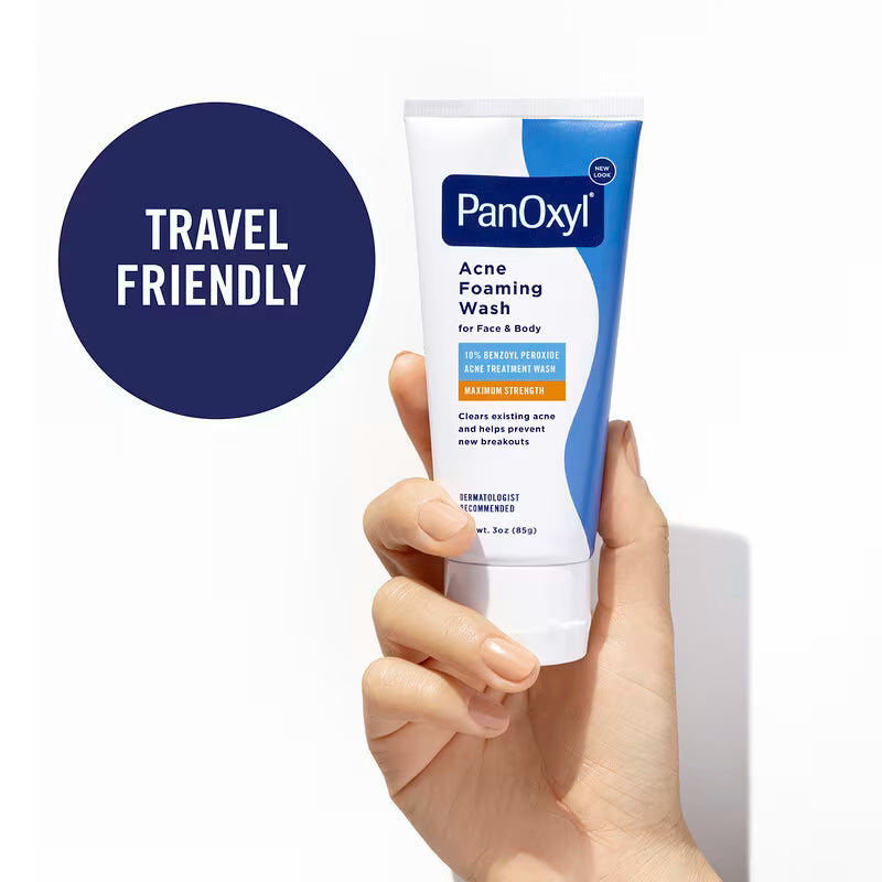 PanOxyl Foaming Wash 10% Benzoyl Peroxide 3 oz