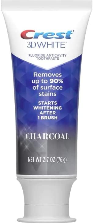 Crest 3D White Advanced Charcoal Toothpaste 76 g (2.7 oz), Pack of 2 - view 2