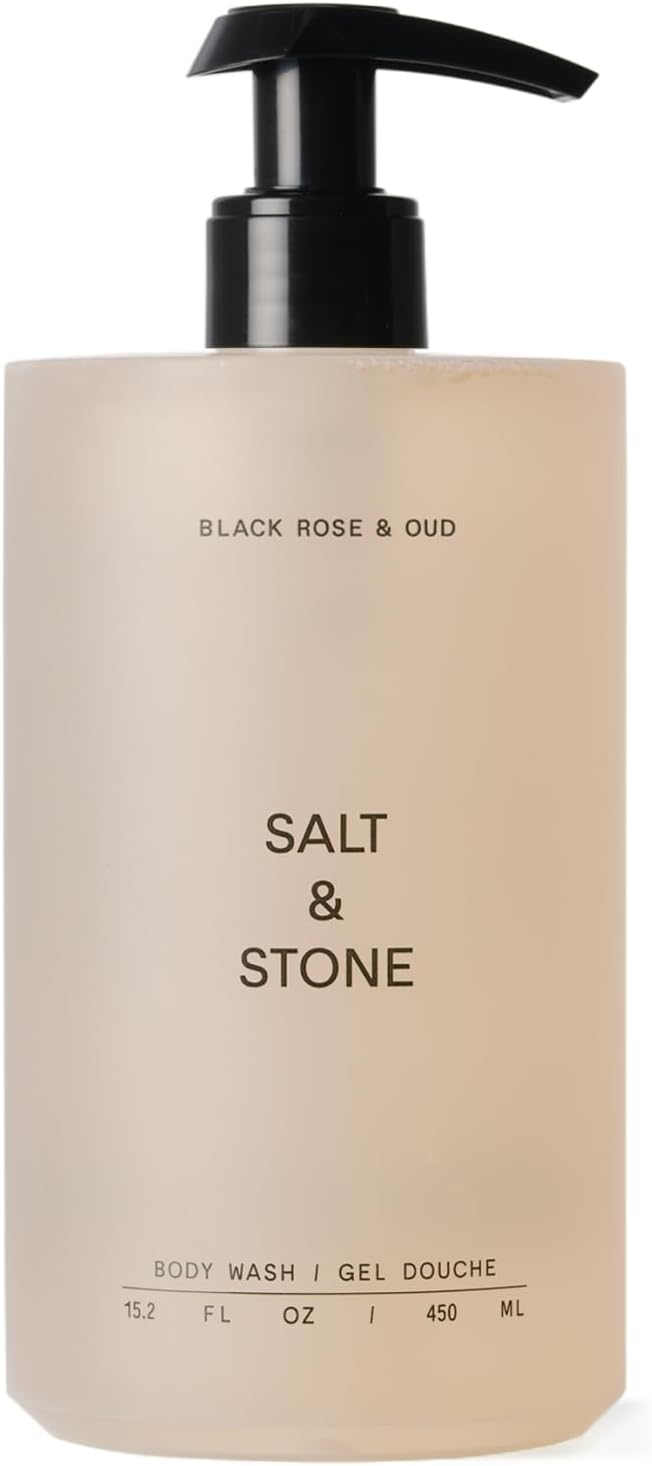Salt & Stone Body Wash Black Rose & Oud 15.2 fl oz — product view