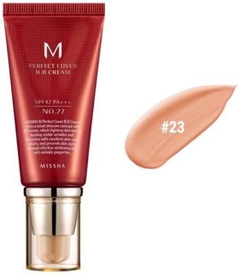 MISSHA M Perfect Cover BB Cream SPF42 PA+++ No.23 Natural Beige — alternate product view