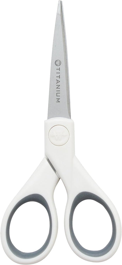 Westcott 5-Inch Micro-Tip Titanium-Bonded Craft Scissors