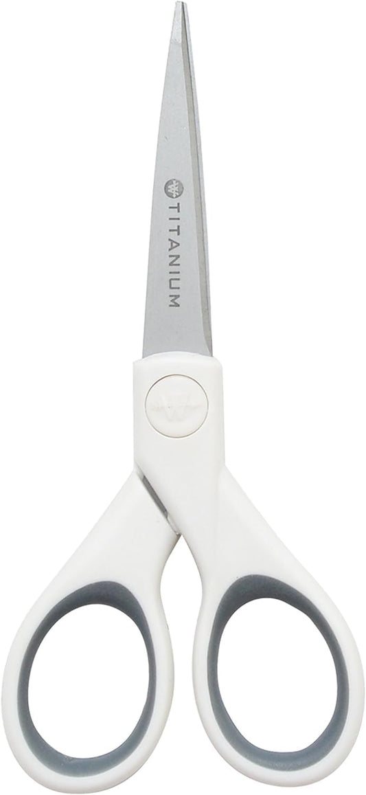 Westcott 5-Inch Micro-Tip Titanium-Bonded Craft Scissors