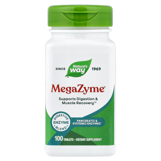 Nature's Way MegaZyme, 100 Tablets