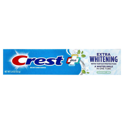 Crest Plus Complete Fluoride Toothpaste, Extra Whitening, Clean Mint, 153 g - view 2