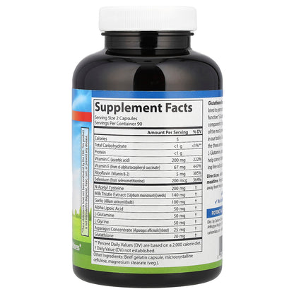 Carlson Glutathione Booster, 180 Capsules - view 2