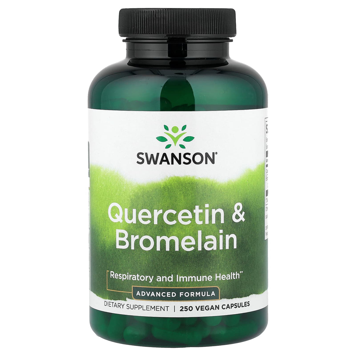 Swanson Vitamins Quercetin & Bromelain, 250 Vegan Capsules — product view