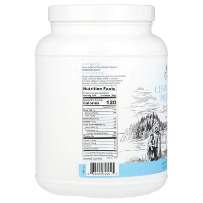 Mt. Capra Clean Whey Protein, Vanilla Bean, 453 g (16 oz) - view 2