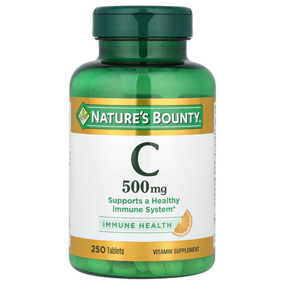 Nature's Bounty Vitamin C 500 mg, 250 Tablets