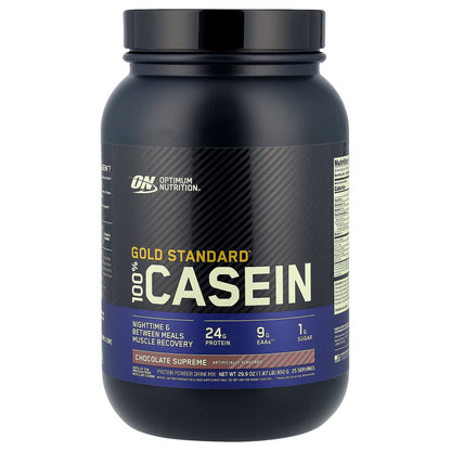 Optimum Nutrition Gold Standard 100% Casein, Chocolate Supreme, 850 g (1.87 lb)