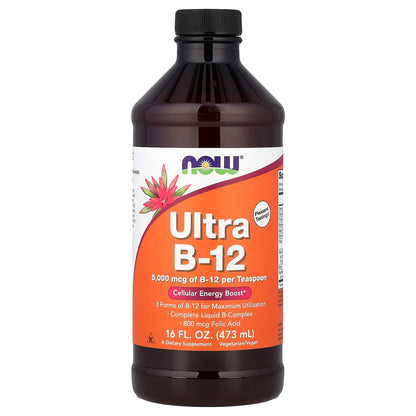 NOW Foods Ultra B-12, 473 ml (16 fl oz)
