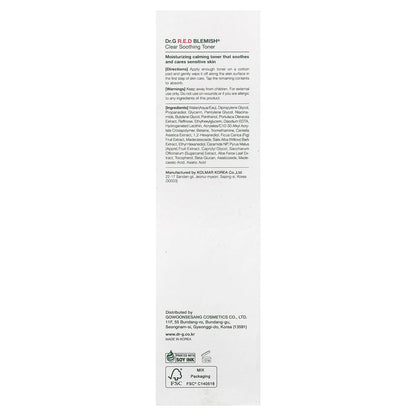 Dr. G R.E.D Blemish Clear Soothing Toner for Sensitive Skin, 300 ml - view 3