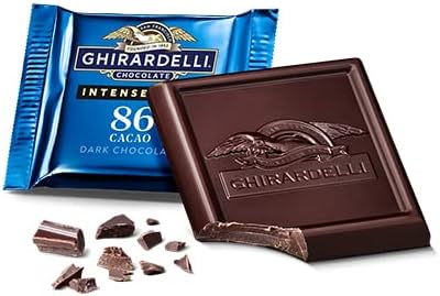 Ghirardelli 86% Dark Chocolate Squares Midnight Reverie - 10 Squares