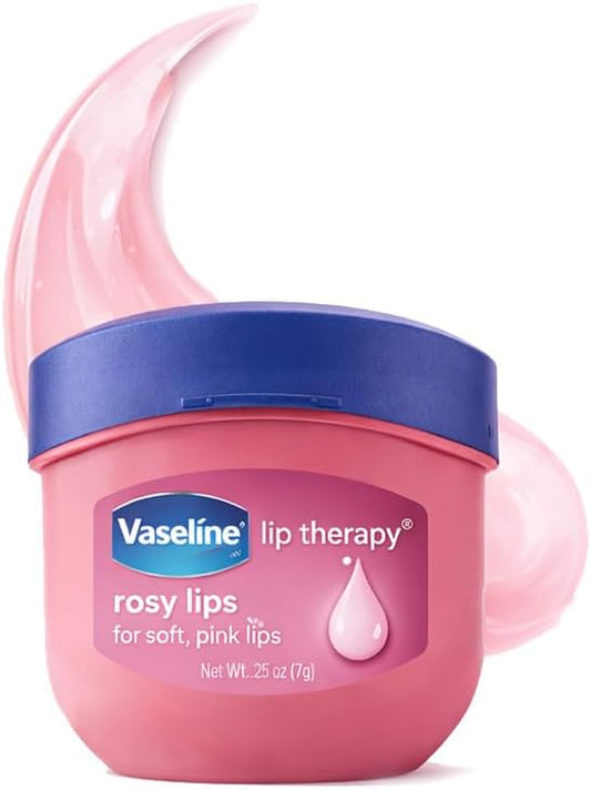 Vaseline Lip Therapy Rosy Lips Mini Lip Balm, Pack of 2