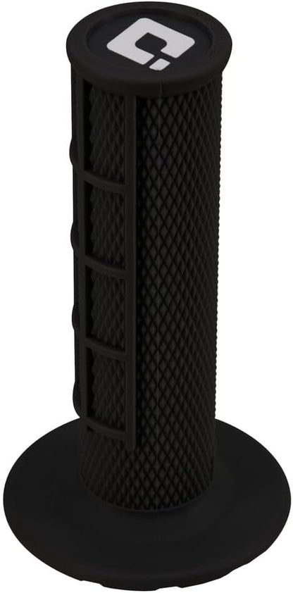 ODI Motocross Single Ply Grips, Half Waffle, Black