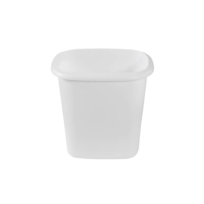 Rubbermaid Vanity Wastebasket, 1.5 Gallon (6 Quart), White - view 2