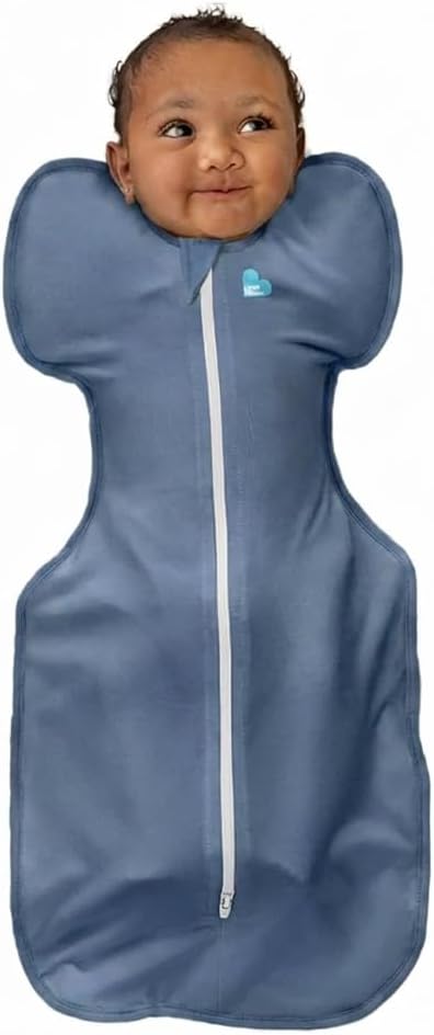 Love to Dream Swaddle Up Sleep Sack 1.0 TOG, 8-13 lbs, Denim