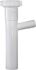 Plumb Pak 30-8WK Dishwasher Branch Tailpiece, White, 1-1/2 x 8 Inch