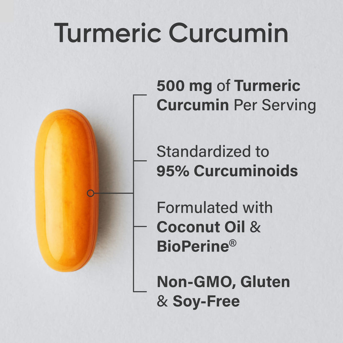 Sports Research Turmeric Curcumin, 120 Softgels - view 3