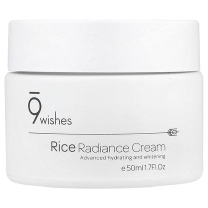 9Wishes Rice Radiance Cream, 1.7 fl oz (50 ml)