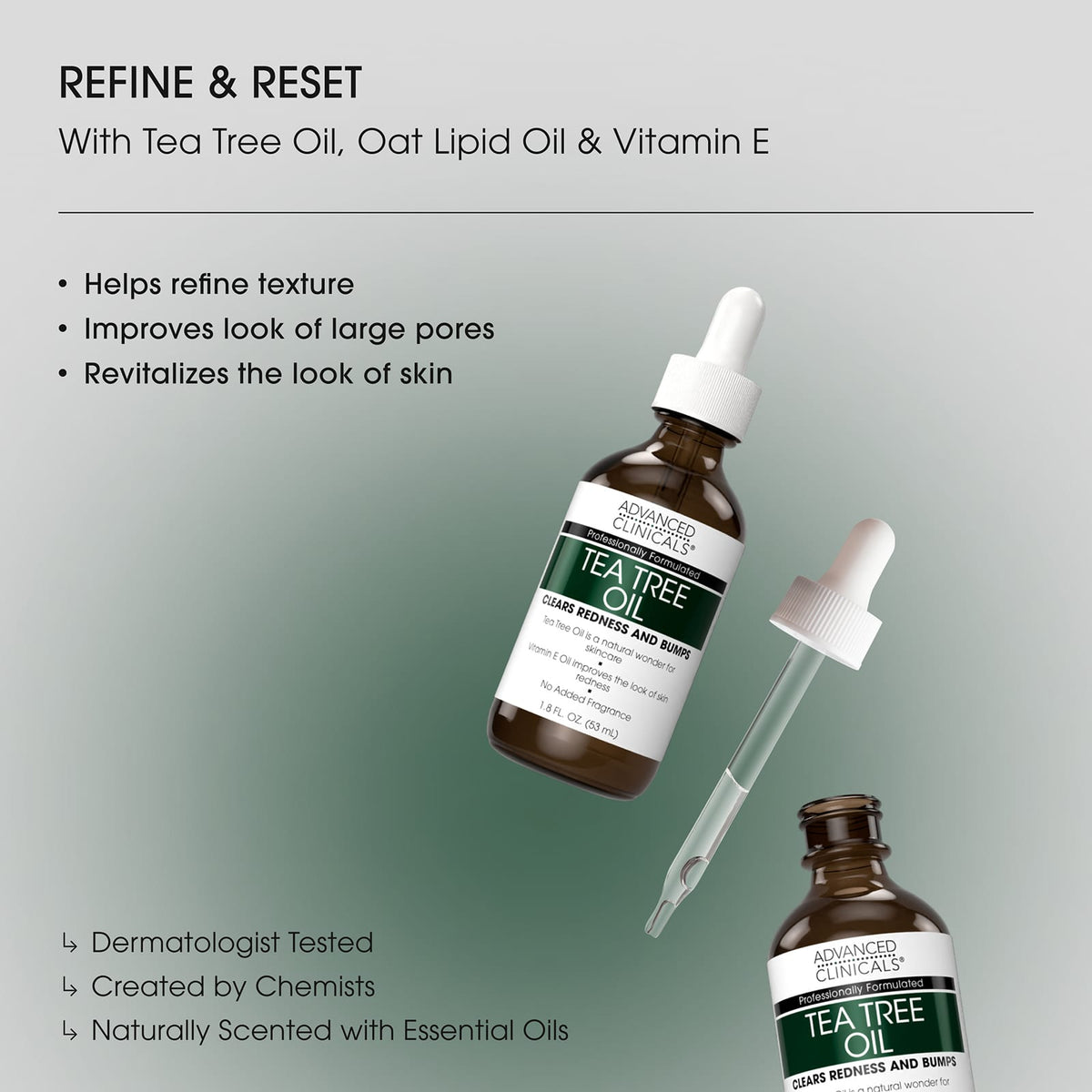 Advanced Clinicals Tea Tree Oil 53 ml (1.8 fl oz) - view 4