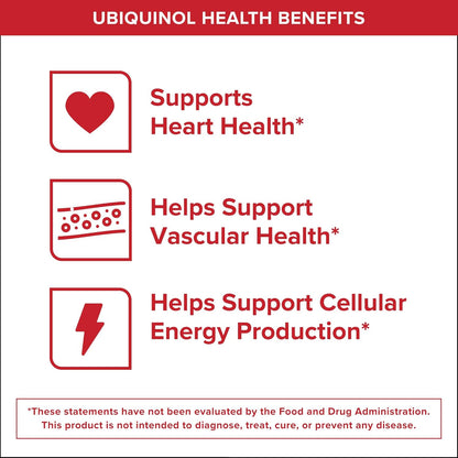 Qunol Mega CoQ10 Ubiquinol 100 mg, 100 Softgels - view 4
