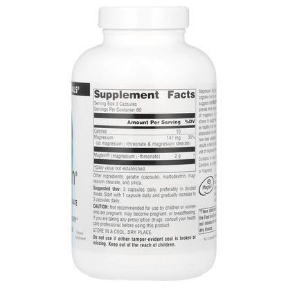 Source Naturals Magtein Magnesium L-Threonate, 180 Capsules - view 2