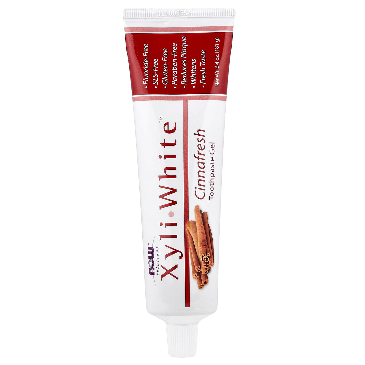 NOW Foods XyliWhite Toothpaste Gel, Cinnafresh, 181 g