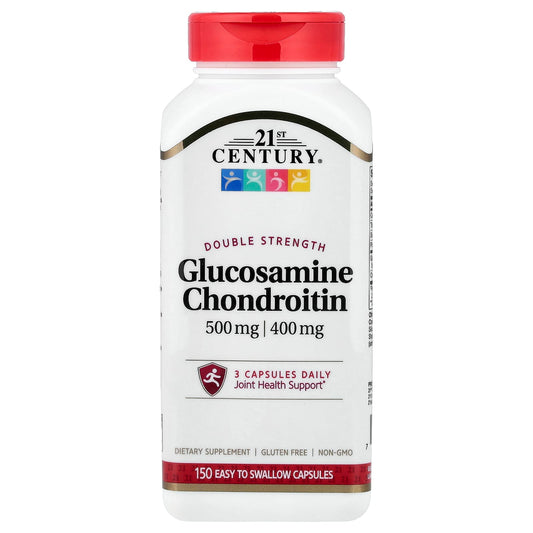 21st Century Glucosamine Chondroitin 150 Easy to Swallow Capsules