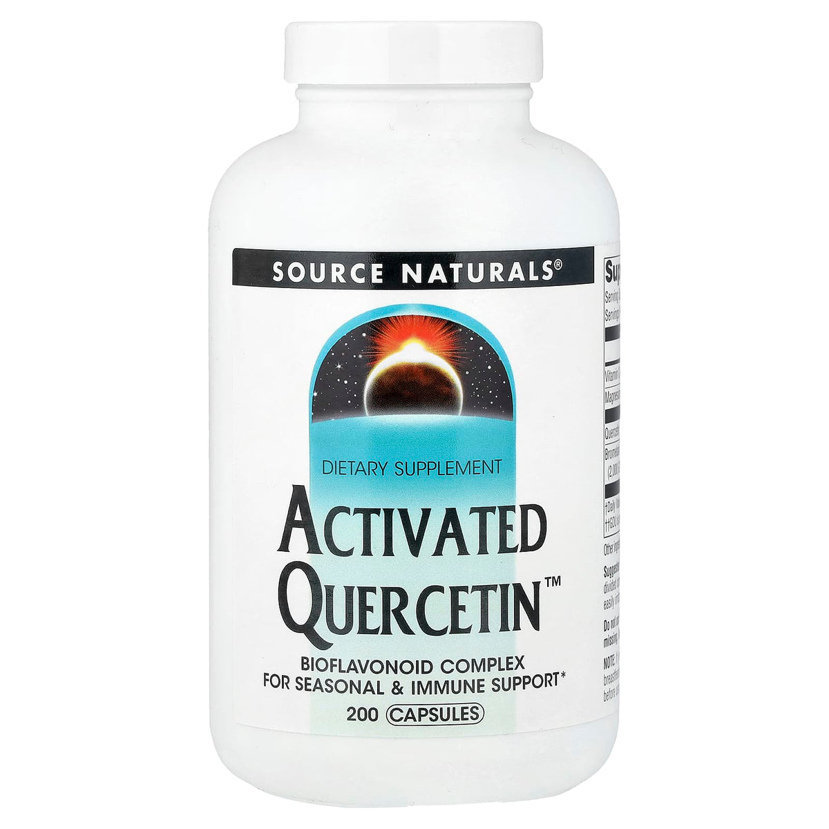 Source Naturals Activated Quercetin, 200 Capsules