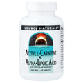 Source Naturals Acetyl L-Carnitine & Alpha-Lipoic Acid, 60 Tablets